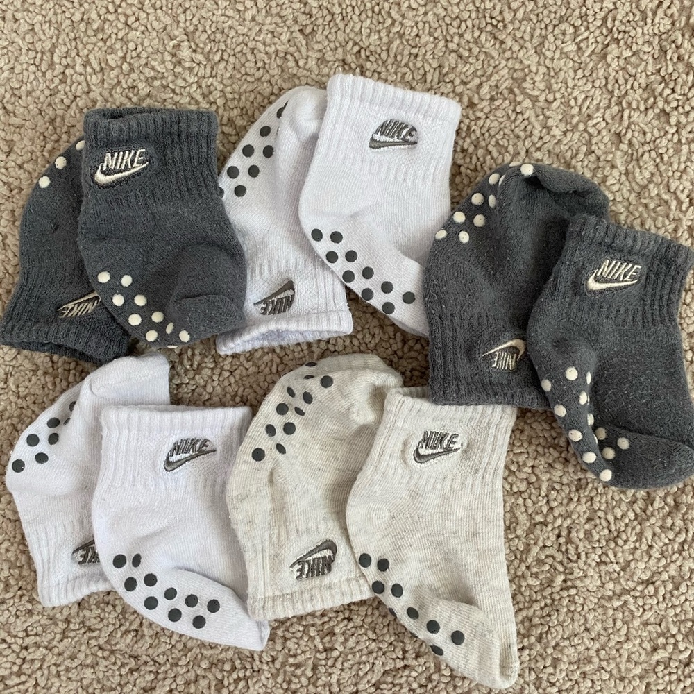 Nike socks for babies! 0-3mo